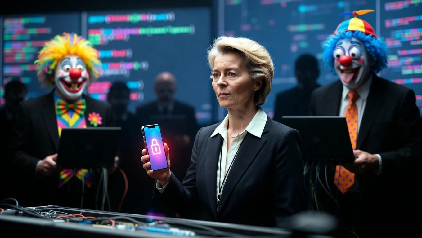 Ursula von der Leyen’s European Humor: “The Age Verification App Is Technically Ready” Was Just a Joke, Folks