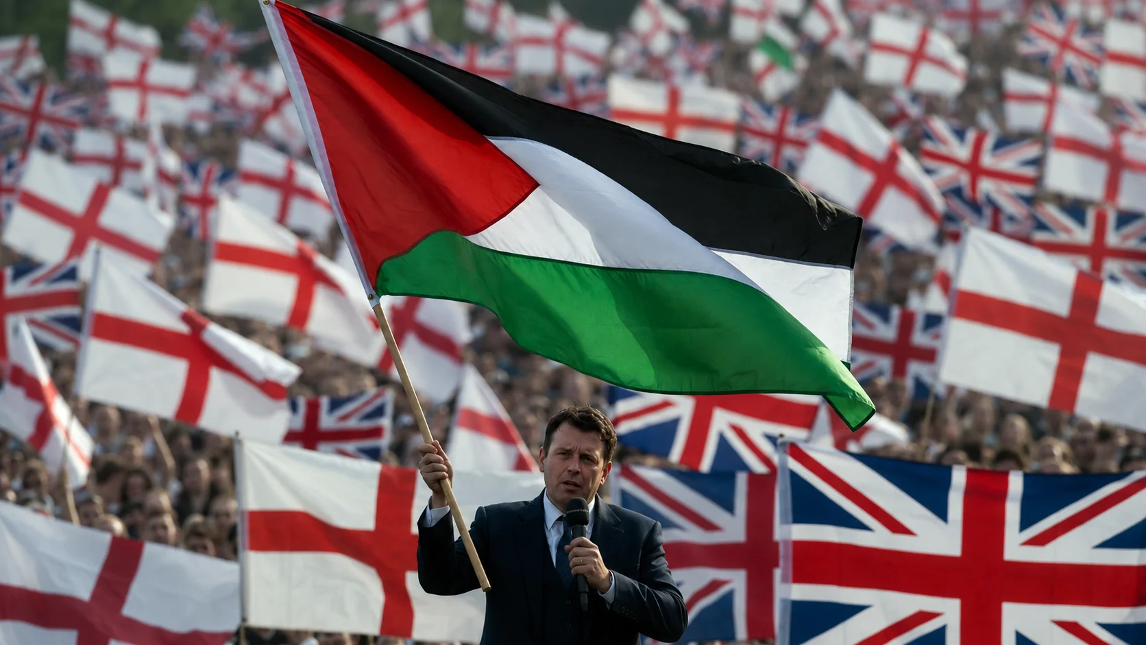 Tens of Thousands Join Rival Marches in London: A Vibrant Celebration of Diverse Voices