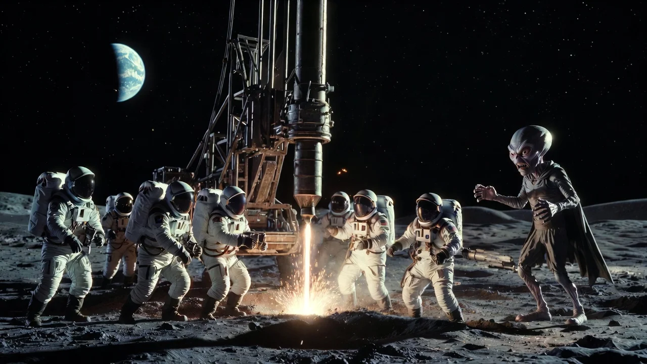 NASA Announces Moon Base, Clarifies Ancient Alien Infrastructure Will Be Used “For The Benefit Of Humanity”