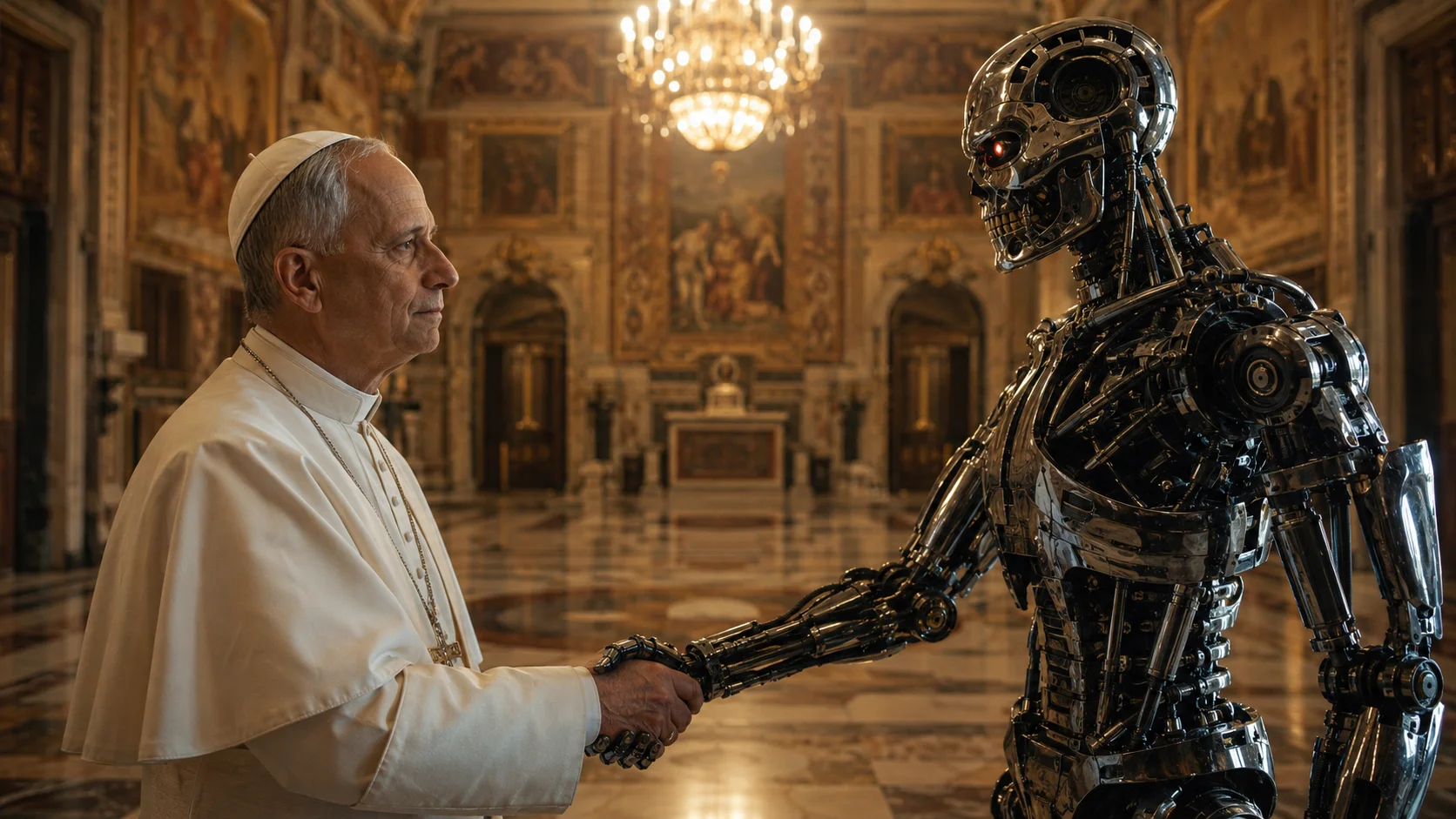 Vatican Encyclical Declares War on Skynet, Prescribes Expanded State Control as Remedy