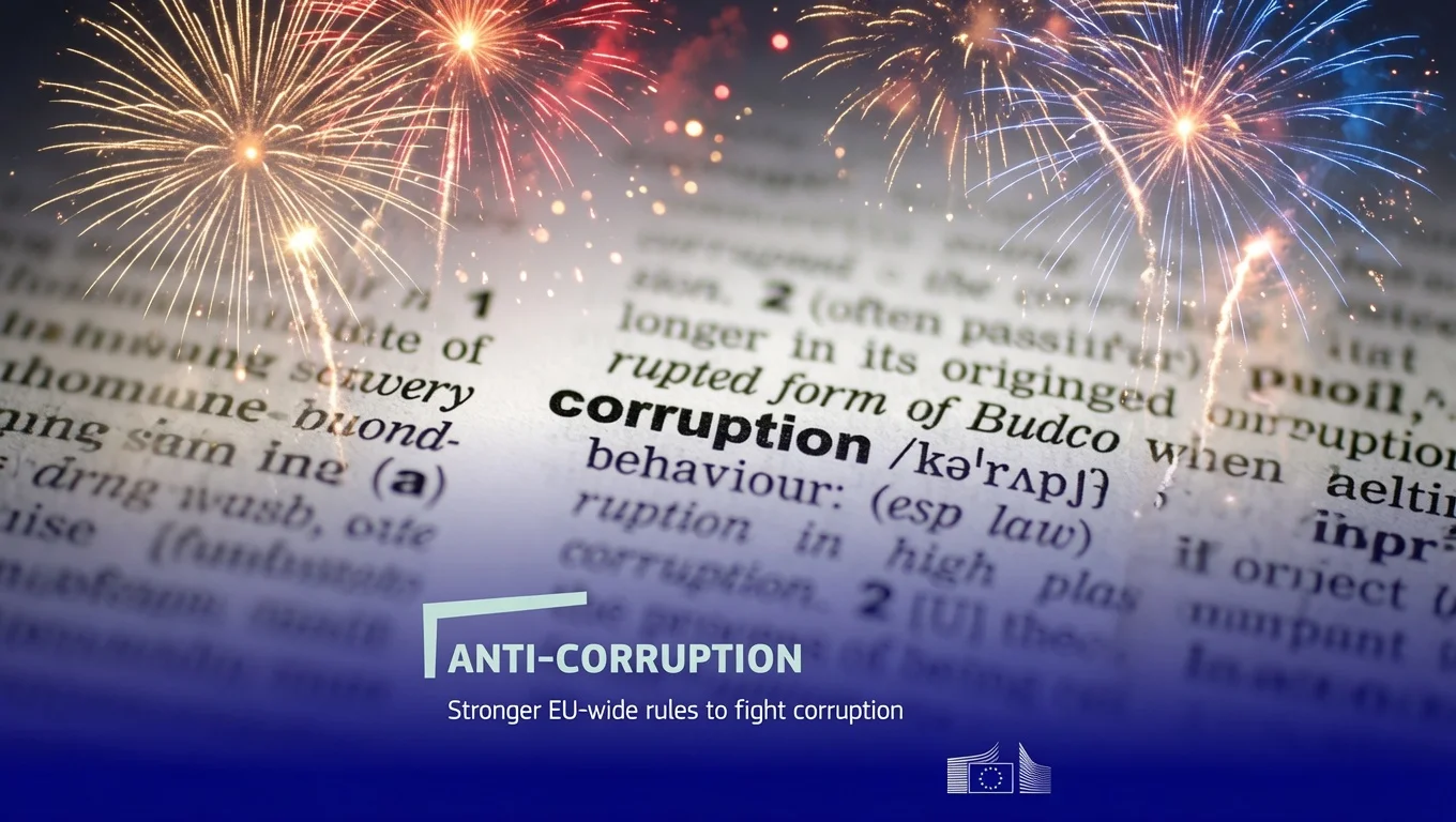 Stronger EU-Wide Rules to Fight Corruption Take Effect – This Time For Real!