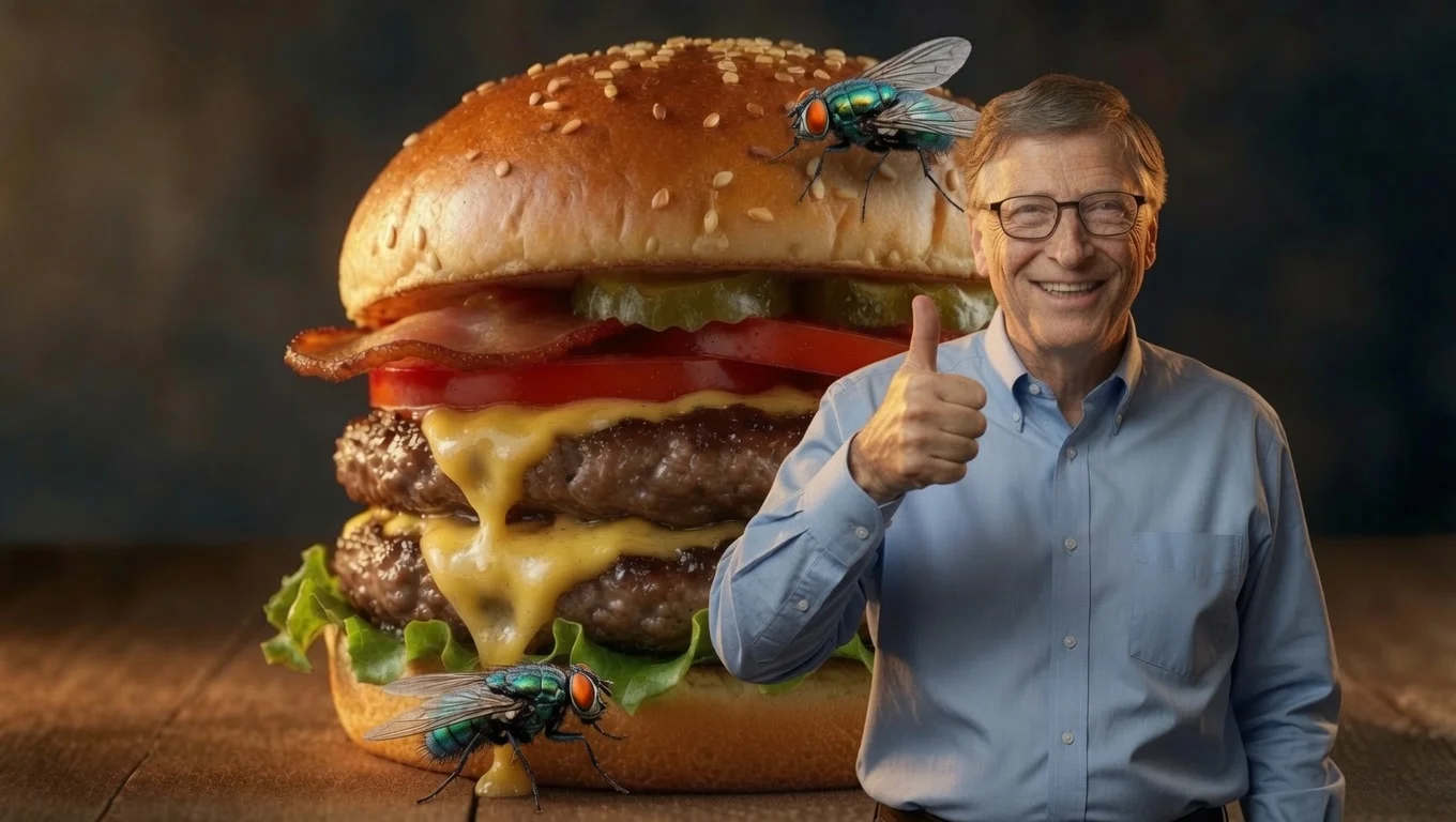 Goodbye American Burger Culture: Bill Gates Announces Upside Foods’ New Cultured Tank-Beef Cells Will Save the Day After Screwworm Maggots Finish Off Real Cows