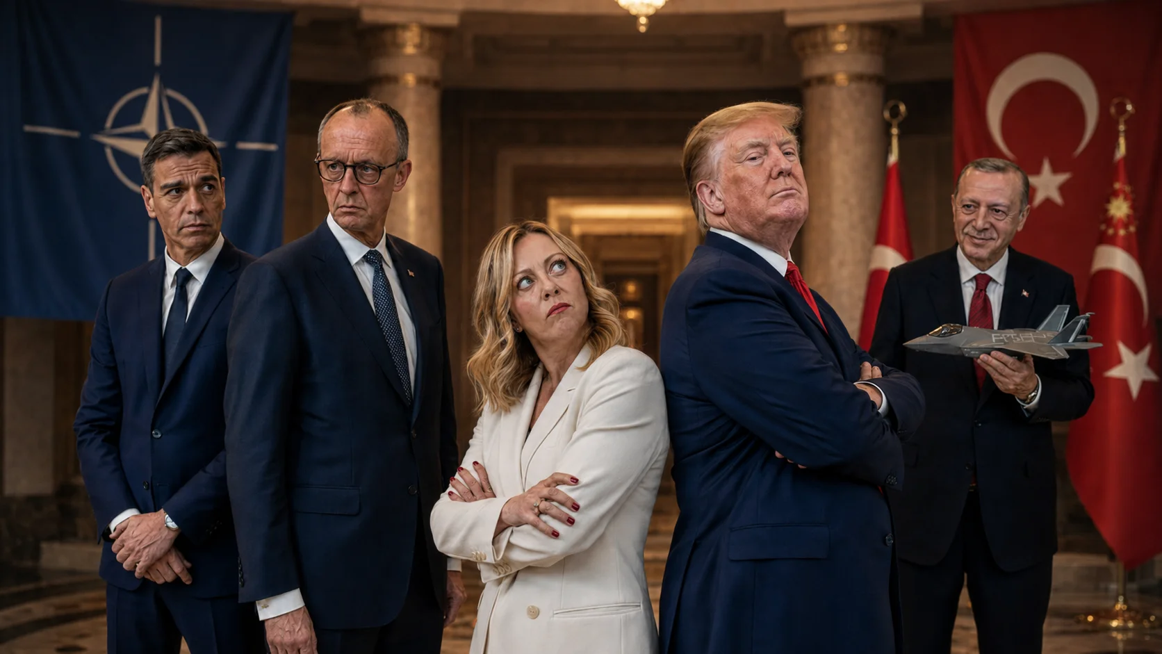 Trump Slaps Meloni with Digital Restraining Order – NATO Summit Drama Incoming