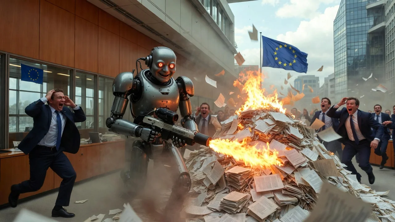 EU | Grok Recommends Scrapping 89% of EU Laws – HOW DARE YOU, YOU LOGICAL BASTARD!