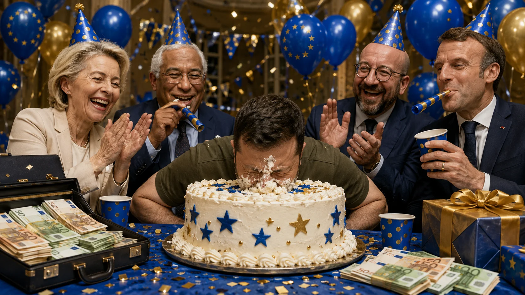 Ukraine Turns 35: Celebrate With a €6.1 Billion Gift Card
