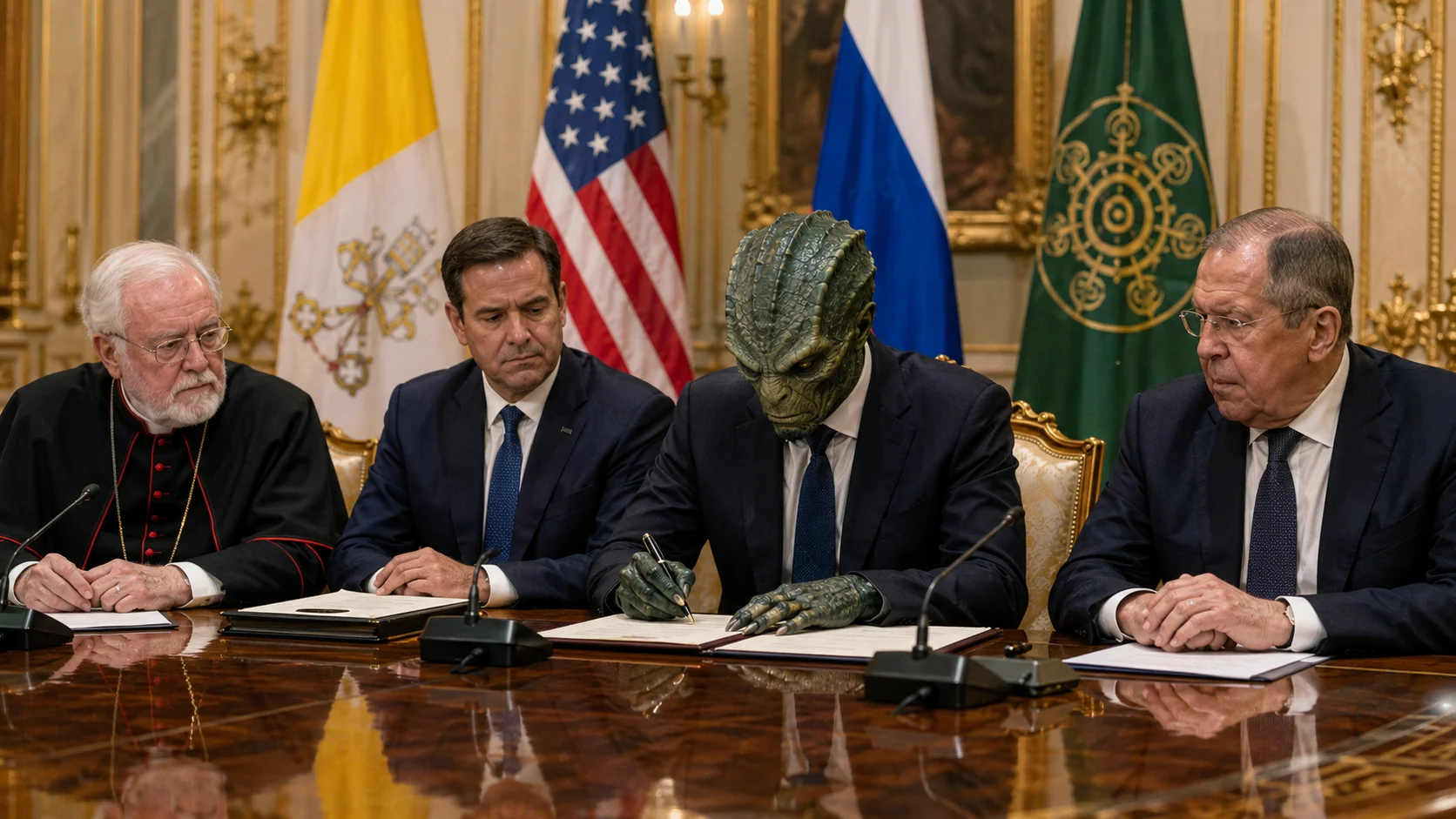 CIA and Vatican Both Went to Moscow. Obviously, Aliens.