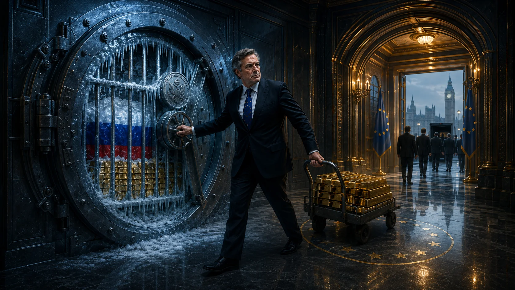 Europe Froze Russia’s Reserves. Now It Is Moving Its Own Gold.