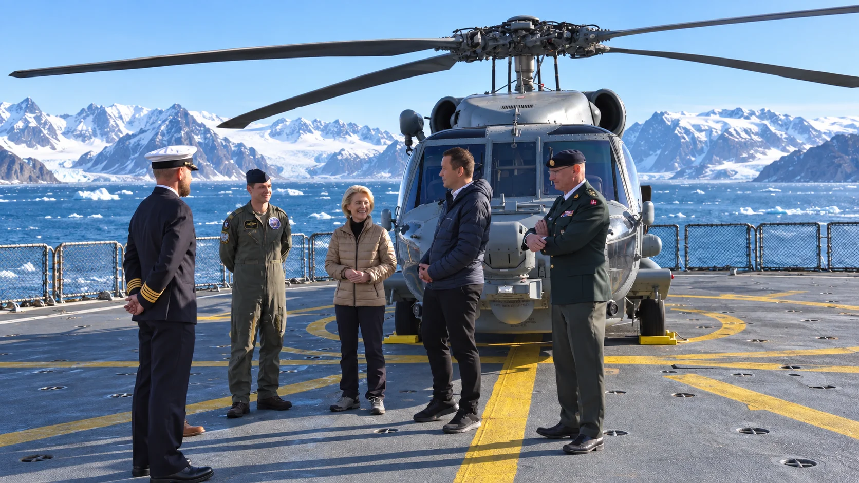The EU is securing a peaceful Arctic from the deck of a 35-year-old ship that almost wasn’t there