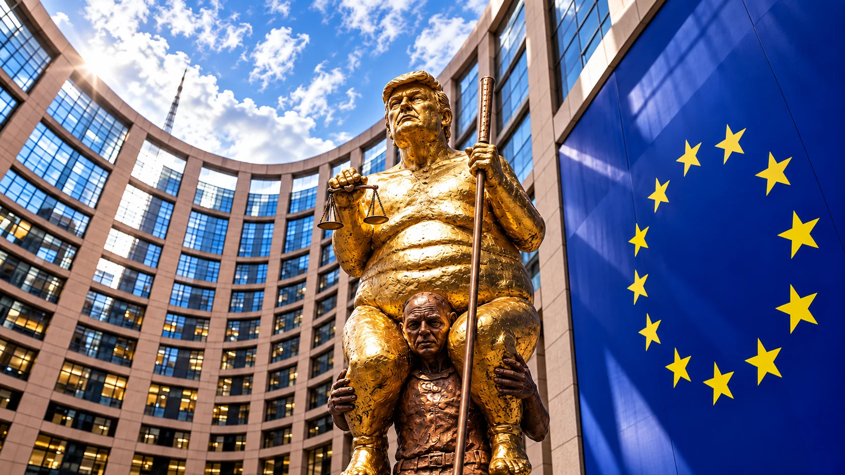 European Parliament Discovers Political Satire Is Free Speech When the Politician Is Donald Trump