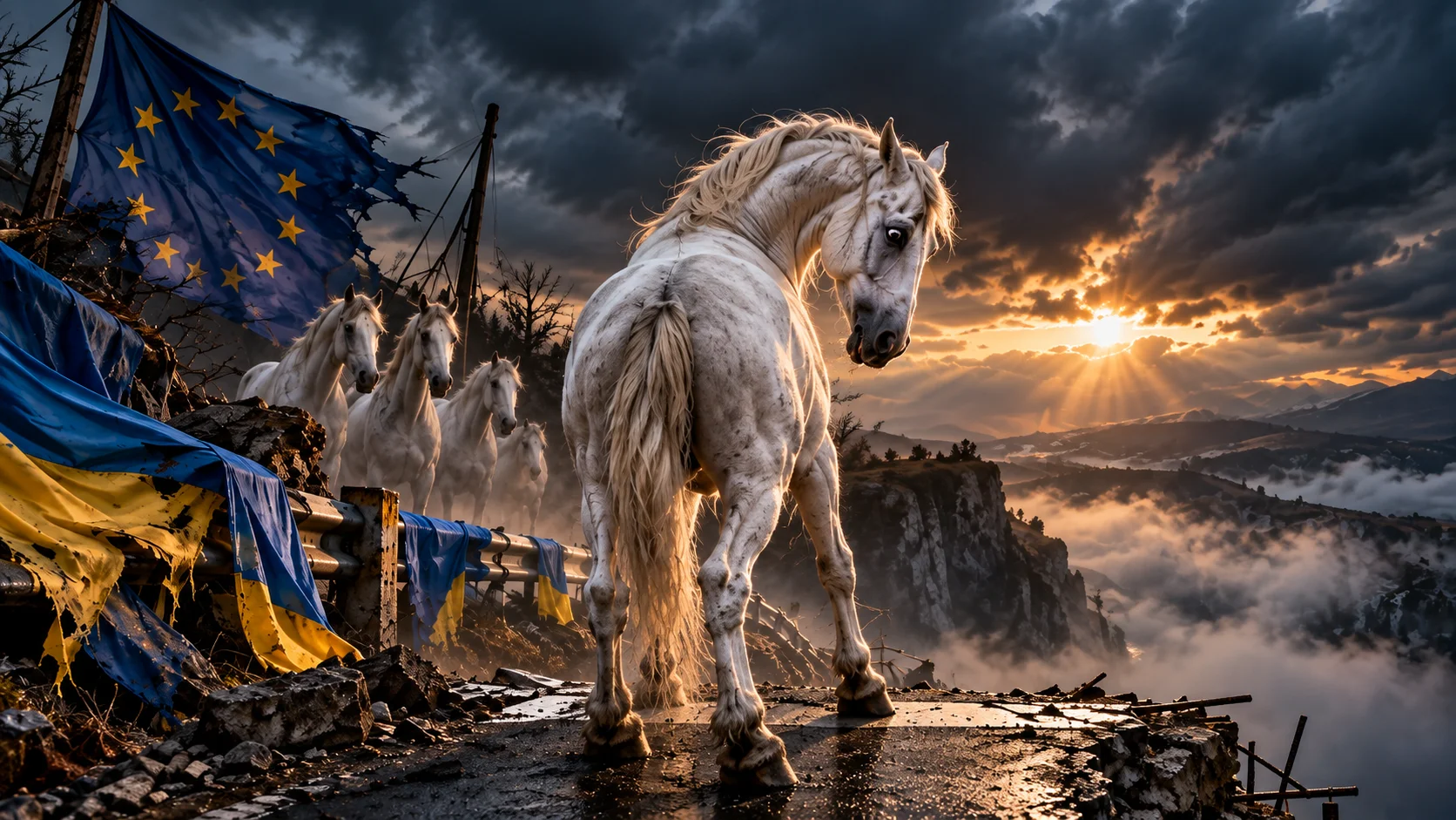 Ukraine's White Horse Reaches the End of the Merry Road