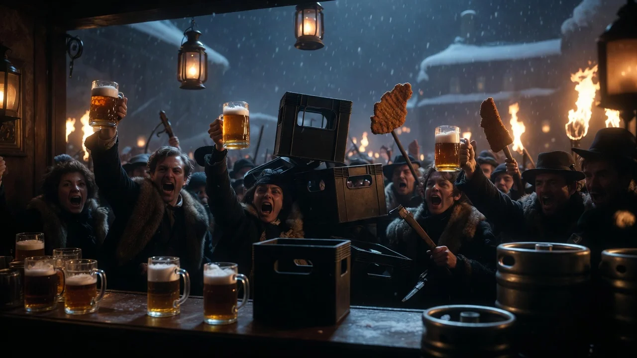 AUSTRIA | To the Barricades! Beer and Schnitzel Prices Doubled – Revolution at the Regulars’ Table